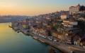 Old town of Porto at sunset